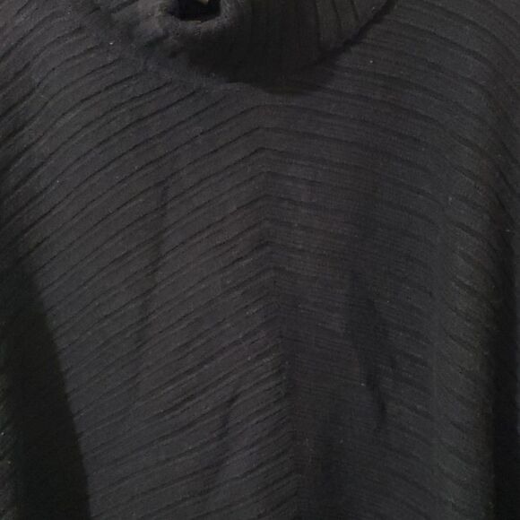 Anthropologie Moth Tisbury Cowl Neck Sweater Knitted in Black Size XS - Picture 3 of 8